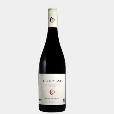 Bouteille de Piòch de l’Oule 2022, vin rouge bio du Languedoc signé Mas Costeplane